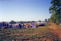 Riding into Union Camp