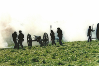 The Artillery Opens Fire