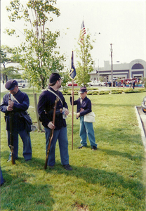 Our guidon carrier