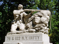 Memorial to the 78th and 102nd New York