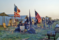 Flags of our brother regiments