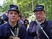 On the way to Little Round Top