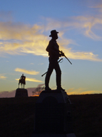 Strolling about Cemetery Ridge