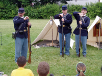 loading of the musket