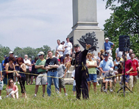 Colonel explains battalion drill