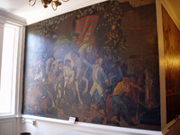 Pershing Hall's interior