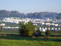 Confederate civilian camp