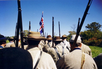 back on our feet and marching