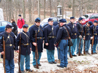 our ceremony on Culp's Hill