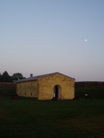 A beautiful moonlit evening