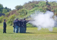 Firing another volley