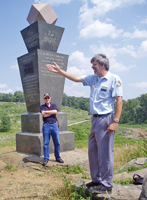 99th PA monument