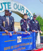 The Sons had their own float