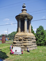 the graves of General George Pickett and his wife