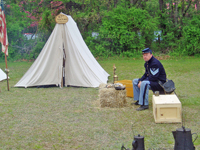 the Mifflin Guard's Color Sergeant