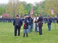 A flock of top brass