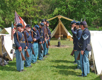 Lining up for some drill