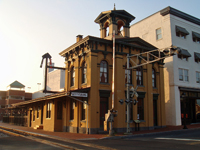 The Gettysburg rail station