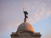 Close up of Winged Victory