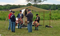 Our musicians practicing