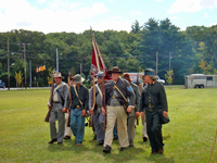 Confederates out for drill