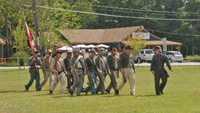 Confederates out for drill