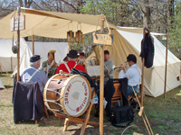 The 26th Pennsylvania's brass band