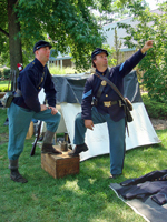 Pvt Avellino and Sgt Casey