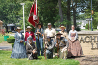 the Confederate contingent