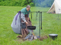 breakfast for the Confederates