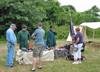 U.S. Sharpshooters display