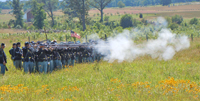 several firing demonstrations