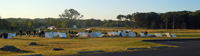 Panorama view of our camp