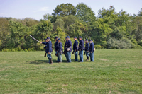 A marching column