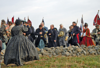 'reunion' ceremony in progress