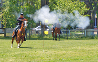 Cavalry shooting demo