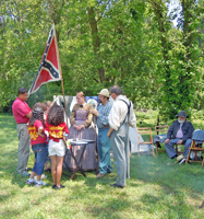 the Camp of the 30th Virginia
