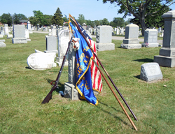 Flags of Moses A. Baldwin Camp #544