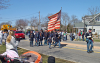 a stiff wind keeping the Colors aloft