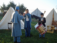 Our musicians practicing