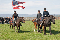 General Tony Daniels with his staff