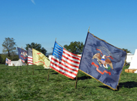 Flags of the National Regiment