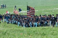 the Union assault