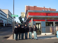 breakfast at the Lincoln Diner