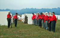 our red shirt, havelocked neighbors