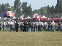 a little crowded up at the front