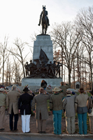 Post-parade ceremony