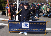 valiantly volunteers to carry our banner