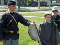 a soldier's ground cloth