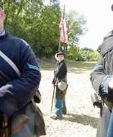 Serving as Guidon